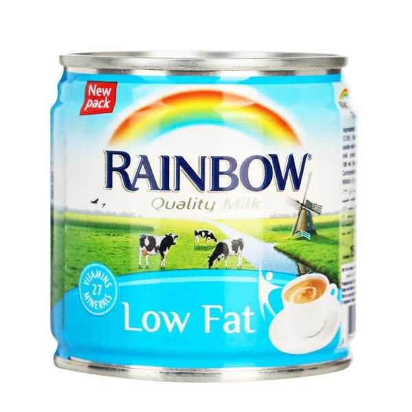 Rainbow Low-Fat Evaporated Milk 160ml