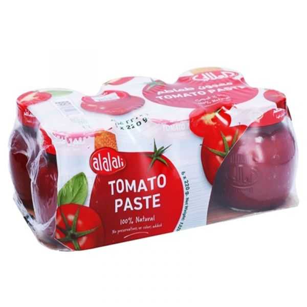 Al Alali Tomato Paste 220g x x 6