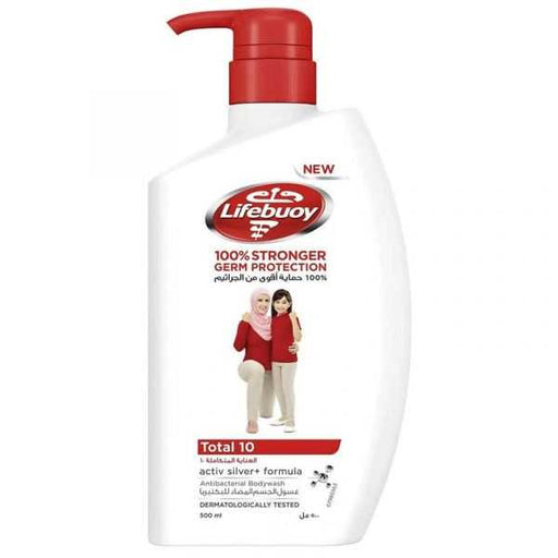 Lifebuoy Body Wash Total 10 500ml