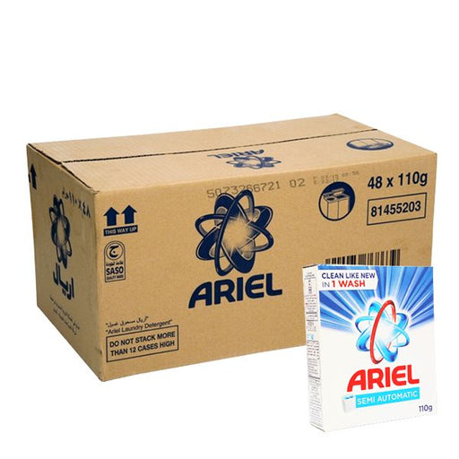 Ariel Laundry Detergent Original 110g x 48