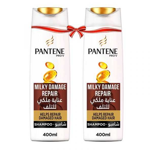 Pantene Pro-V Milky Damage Repair 400ml Twin Pack