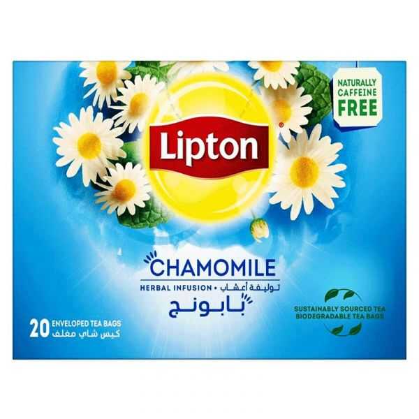 Lipton Herbal Infusion Tea Chamomile 20 Teabags