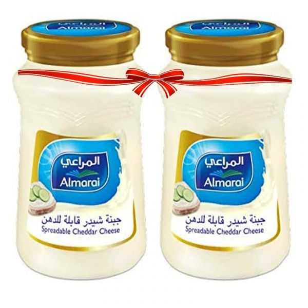 Almarai Spreadable Cheddar Cheese 500g Twin Pack