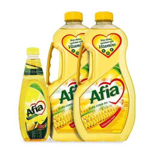 Afia Corn Oil 2 x 1.5L x 4