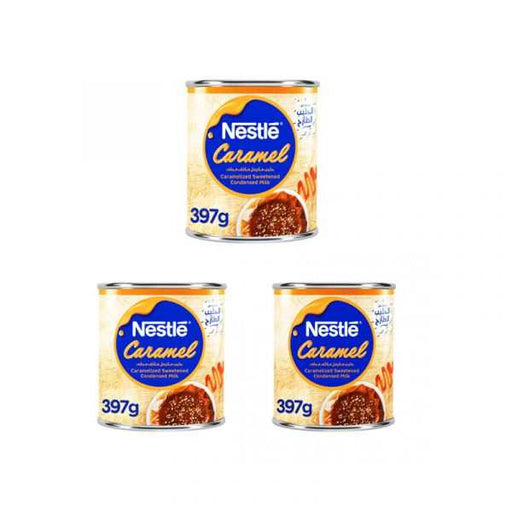 Nestle Sweetened Condensed Milk Caramel Flavor x 3