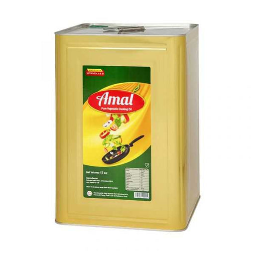 Amal Vegetable Kitchen Oil 17ltr Tin