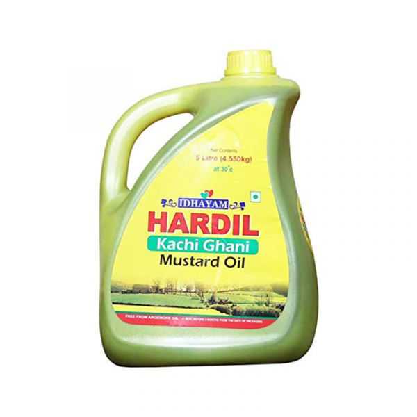 Real Value Hardil Mustard Oil 5 Litre Can