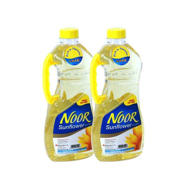 Noor Pure Sunflower Oil Twin Pack 1.5Ltr�2 x3