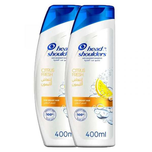 Head & Shoulders Citrus Fresh 400mlx2