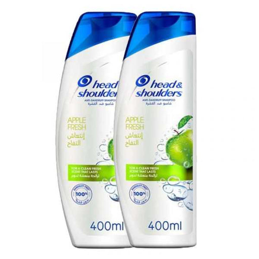 H & S Apple Fresh Anti-Dandruff 400mlx2