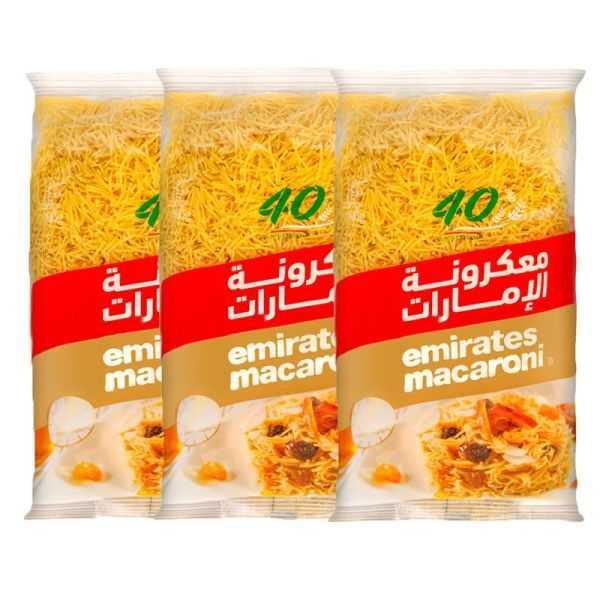 Emirates Macaroni Vermicelli 400g x 24