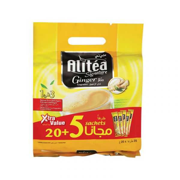 Alitea 3in1 Signature Ginger Tea 20g 20+5