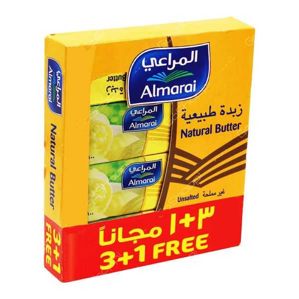 Alamarai Natural Butter Unsalted 100g 3+1