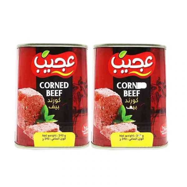 Ajeeb Corned Beef 2x340g