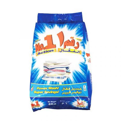 No.1 Washing Powder Top Load Polybag 6kg