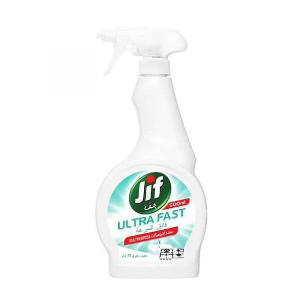 Jif Ultrafast Multi-Purpose Spray 500ml x 2