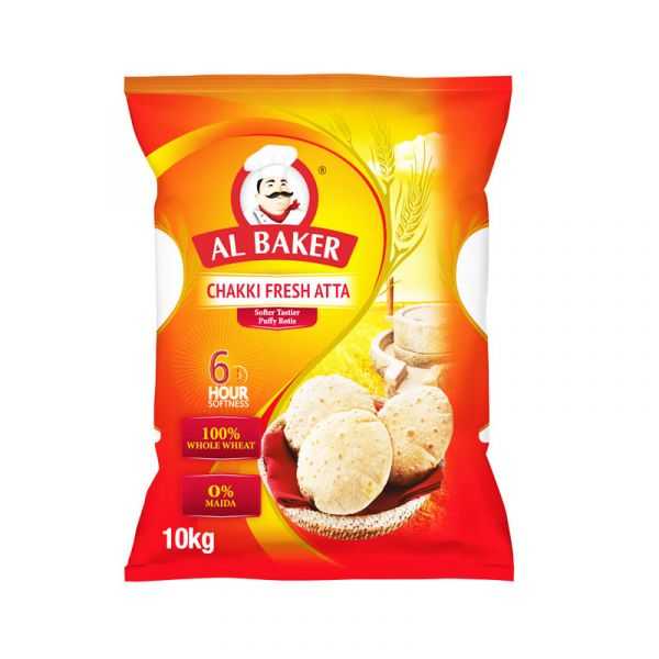 Al Baker Chakki Fresh Atta 10kg