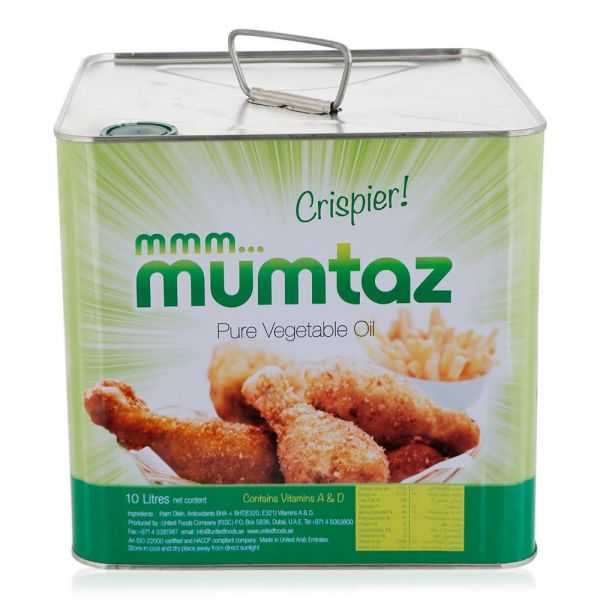 Mumtaz Vegetable Oil Tin 10 Litre