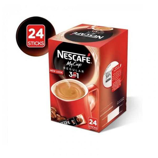 Nescafe My Cup 3In1 Regular Coffee 24 Sachets