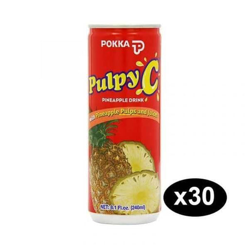 Pokka Pulpy C Pineapple Drink 240ml x 30