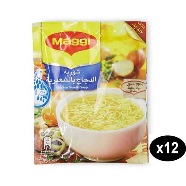 Maggi Chicken Noodle Soup 60g x 12