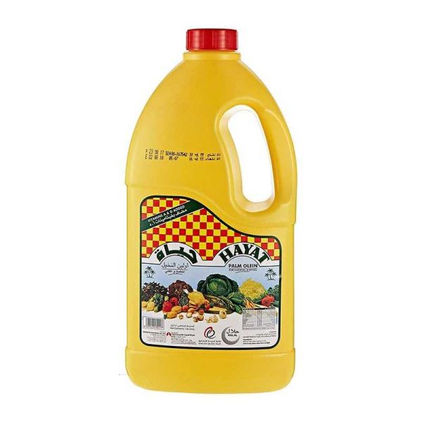 Hayat Palm Olein Vegetable Oil 1.5L x6