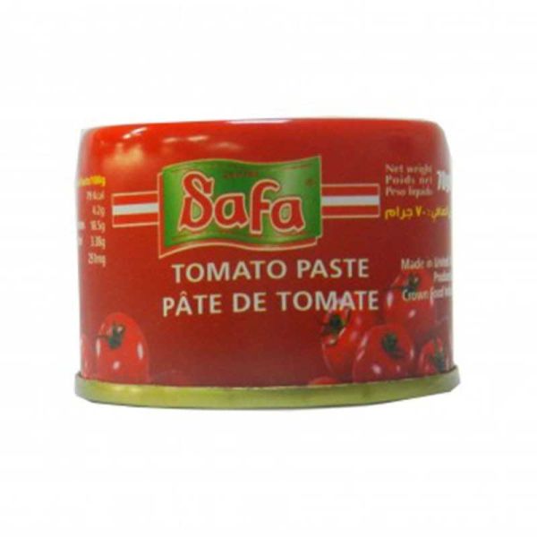 Safa Original Tomato Paste Tin 70g x 100