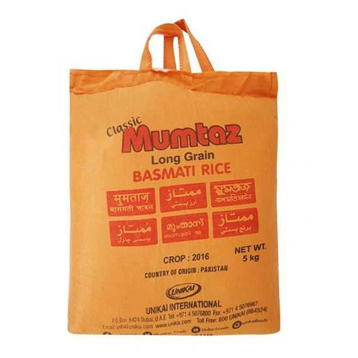 Mumtaz Long Grain Basmati Rice Big 5kg