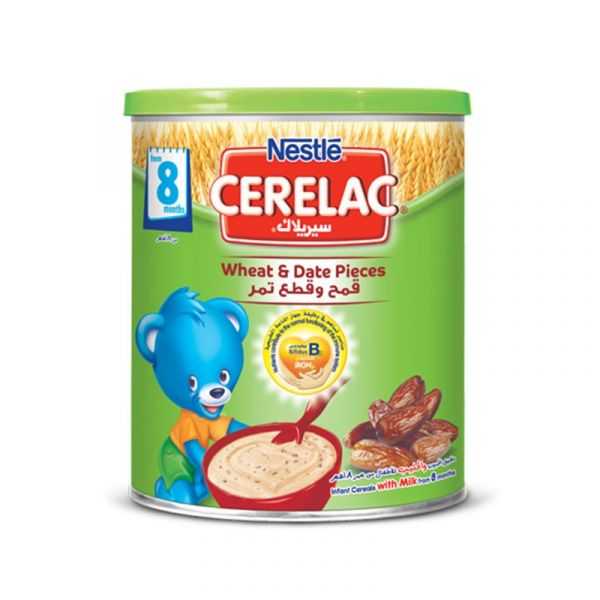 Nestle Cerelac Wheat & Date Pieces Cereal 400g