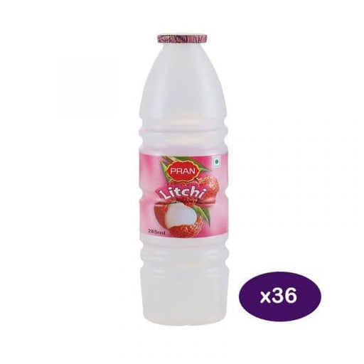 Pran Litchi Drink 285ml x 36