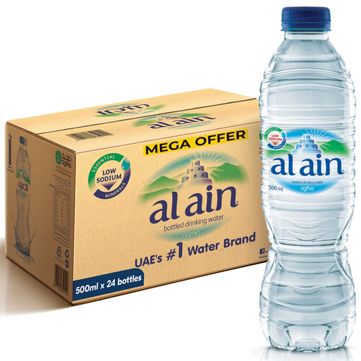 Al Ain Bottled Drinking Water 500ml x 24