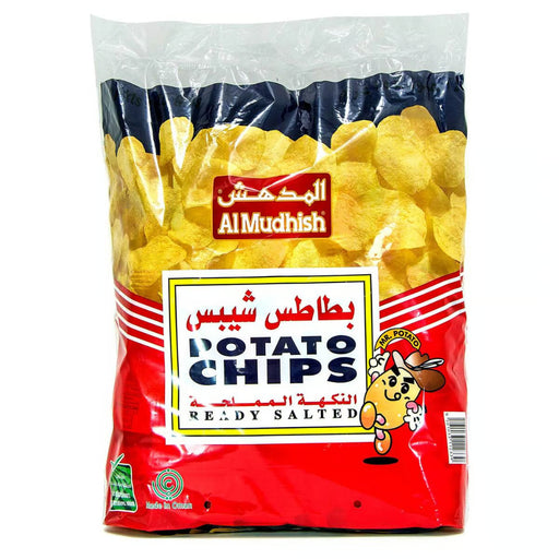 Al Mudhish Potato Chips Ready Salted 24 x 15g