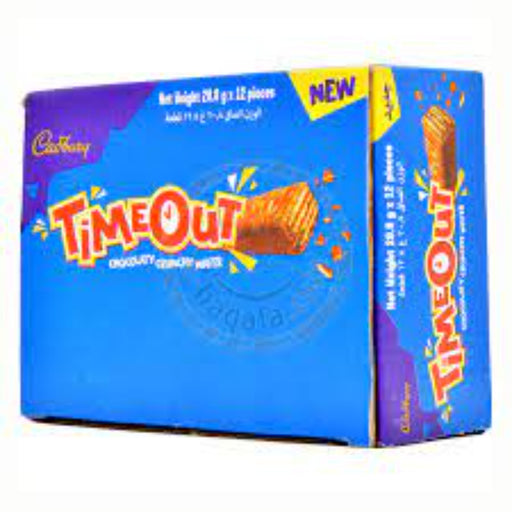 Cadbury Time Out Chocolate Wafer 20.8g x 12