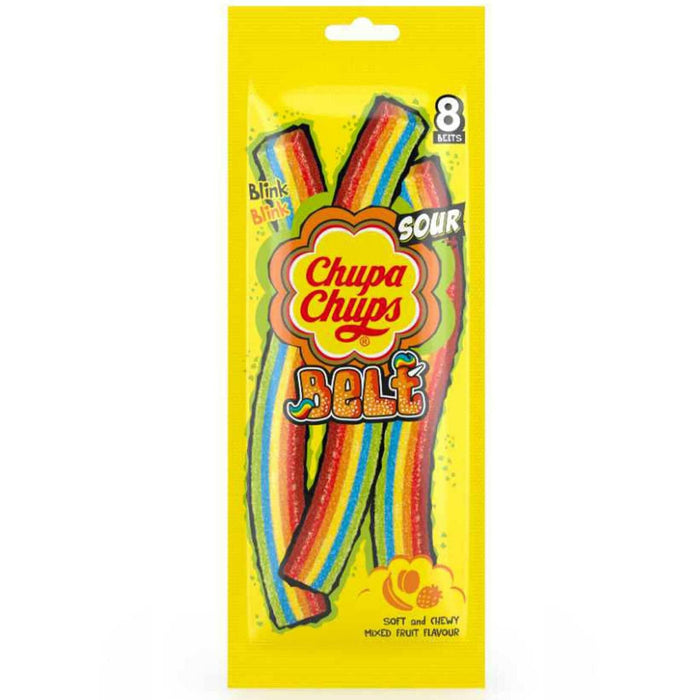 Chupa Chups Sour Belts 12 x 57g