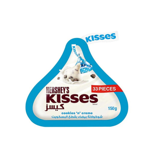 Hershey'S Kisses Milk Chocolate With Cookies N Creme 150g