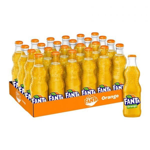 Fanta Orange Glass Bottle 250ml x 24