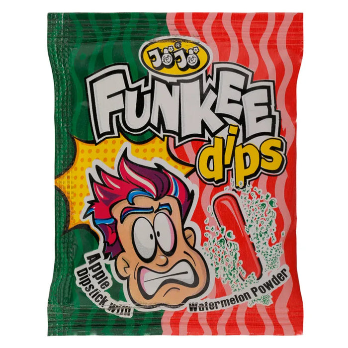 Jojo Funkee Dips Strawberry Shewbert With Candy Dipstick 36 x 15g