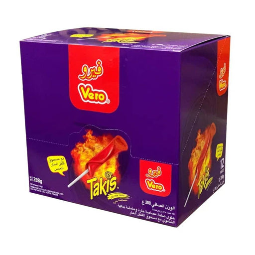 Vero Takis Lollipop Box 288 gr