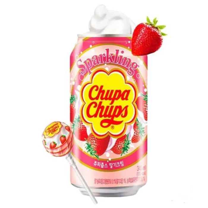 Chupa Chups Sparkling Strawberry 345ml x 24