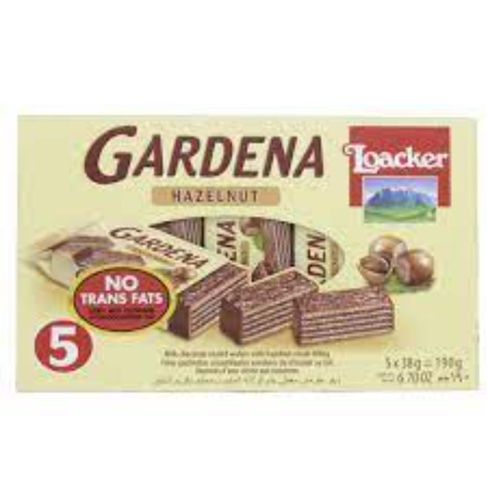 Loacker gardena Hazelnut 5 x 38g