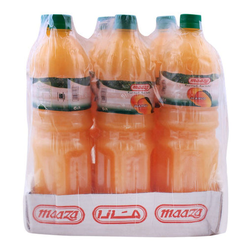 Maaza Mango Juice 1.5 Liters Bottle, 6 Pieces