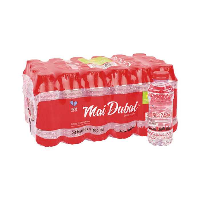 Mai Dubai Natural Bottled Water 24 x 200ml