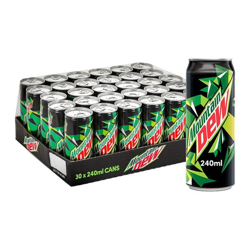 Mountain Dew Can 250ml x 30