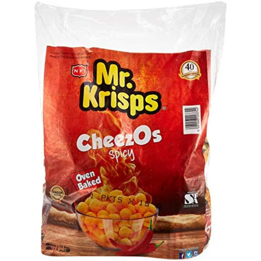 Mr.Krisps Cheezos Spicy 12 x 80g