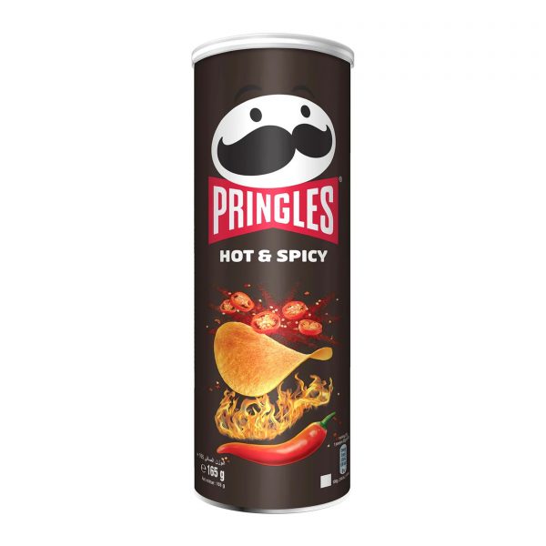 Pringles Hot & Spicy 165gm x 19