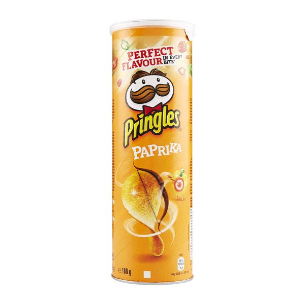 Pringles Paprika 165gm x 19