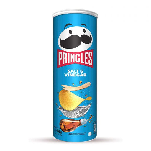 Pringles Salt Vinegar 165gm x 19