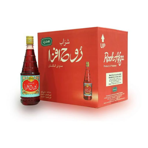 Rooh Afza Syrup Mixed Flavor Juice 12 x 800ml