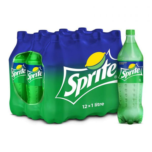 Sprite Plastic Bottles 1Ltr x 12