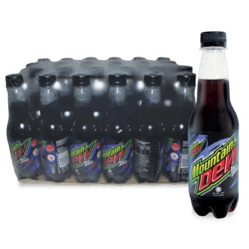 Mountain Dew Pitch Black 400ml x 12